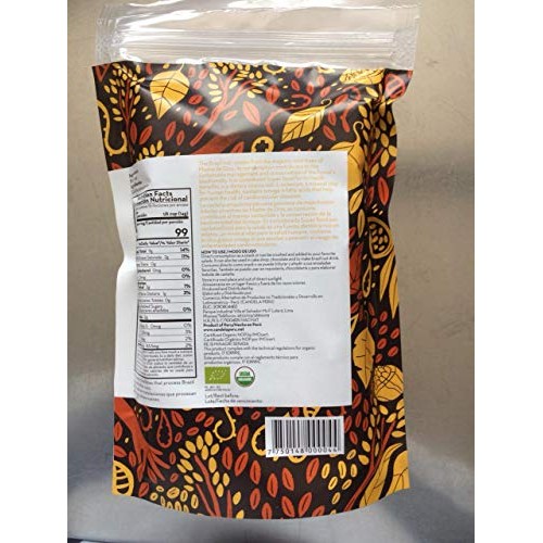 Organic Brazil Nuts - Oven-Dried, Unsalted, Fair Trade - 8 Oz. -