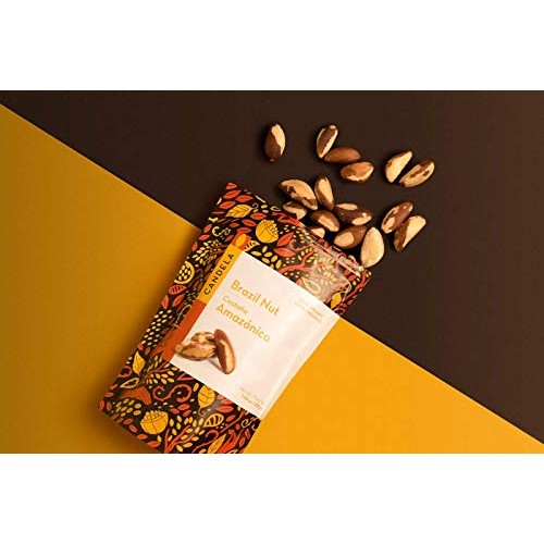 Organic Brazil Nuts - Oven-Dried, Unsalted, Fair Trade - 8 Oz. -