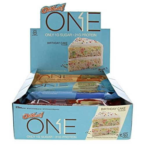 Oh Yeah! One Protein Bar Variety Pack, 12 Count, Gluten-Free Pro