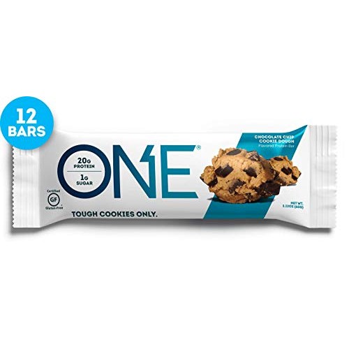 One Protein Bars, Chocolate Chip Cookie Dough, Gluten Free Prote