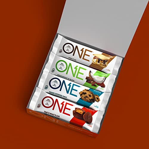 ONE Protein Bars, Chocolate Lovers Variety Pack, Gluten Free 20g...