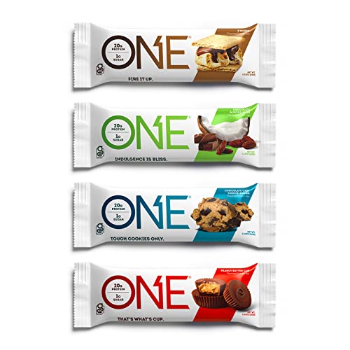 ONE Protein Bars, Chocolate Lovers Variety Pack, Gluten Free 20g...