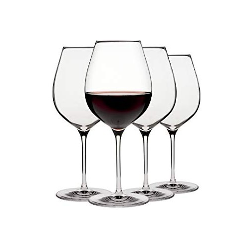 Oneida Flavor First, Bold &Amp; Powerful, Set Of 4, Crystal Wine Gla