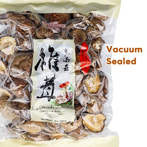 ONETANG Dried Shiitake Mushroom, Rehydrate Quickly, Soft Texture...