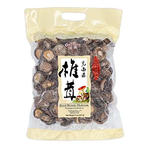 ONETANG Dried Shiitake Mushroom, Rehydrate Quickly, Soft Texture...