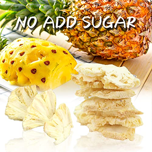 Onetang Freeze-Dried Fruit Pineapple Chips, 10 Pack Single-Serve