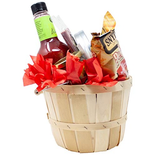 Bloody Mary Mix Gift Set With Mixer Card, Pretzels, Rim Salt, As