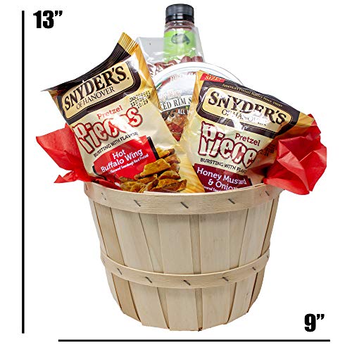 Bloody Mary Mix Gift Set With Mixer Card, Pretzels, Rim Salt, As