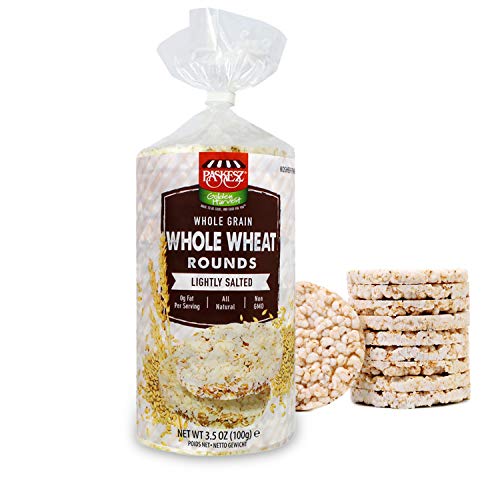 Lightly Salted Whole Wheat Rounds Cake, All Natural Ingredients,