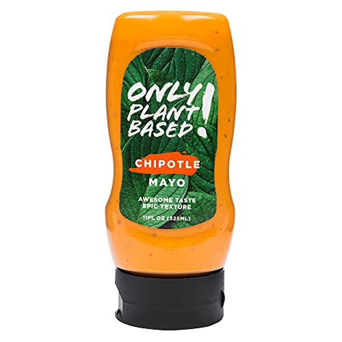 Only Plant Based Vegan Chipotle Mayonnaise, Squeeze Bottle, 11 F...