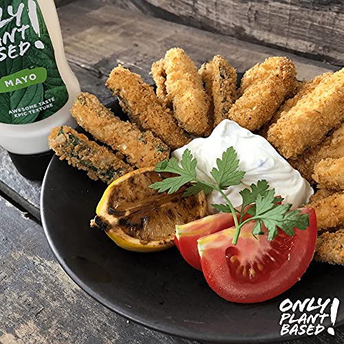 Only Plant Based Vegan Mayonnaise, Original, Squeeze Bottle, 11 ...