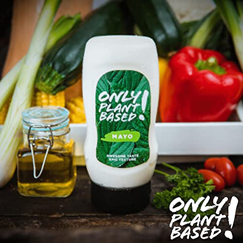Only Plant Based Vegan Mayonnaise, Original, Squeeze Bottle, 11 ...