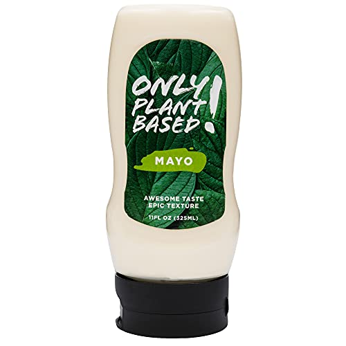 Only Plant Based Vegan Mayonnaise, Original, Squeeze Bottle, 11 ...