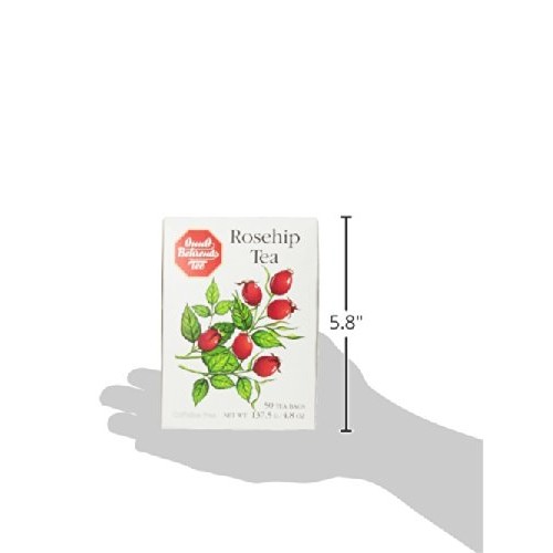 Onno Behrends Rosehip Tea, 50 Count, 4.8 Ounce