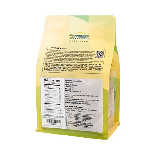 Ontrue Dried Beancurd Sticks, Asian Tofu, Good Source Of Protein