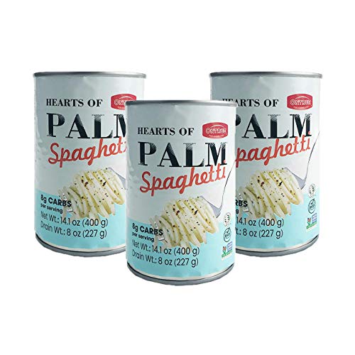 Ontrue Spaghetti Heart Of Palm, Vegan, Low Calorie Food, Gluten