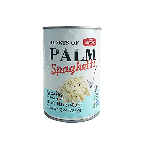 Ontrue Spaghetti Heart Of Palm, Vegan, Low Calorie Food, Gluten
