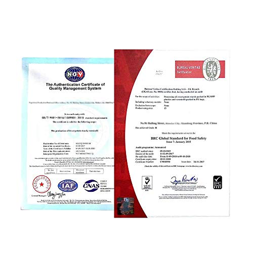 Ontrue Sweet Potato Glass Noodles, Korean Vermicelli Pasta, Fat-