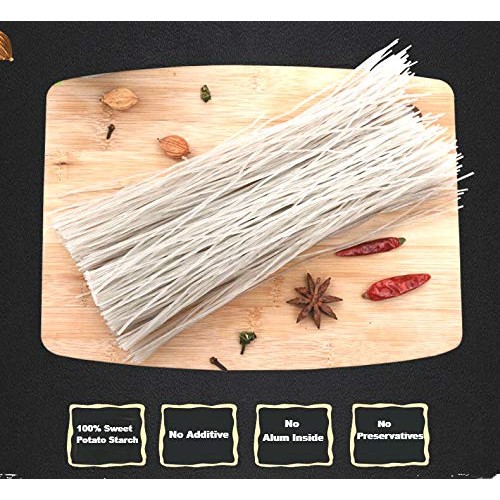 Ontrue Sweet Potato Noodles, Korean Vermicelli Pasta, Fat-Free A