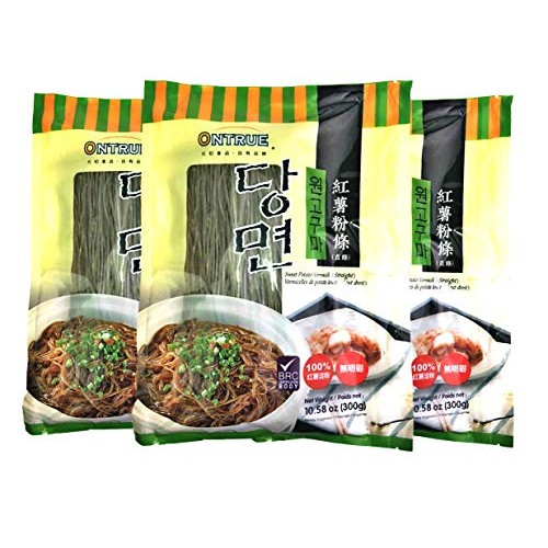 Ontrue Sweet Potato Noodles, Korean Vermicelli Pasta, Fat-Free A