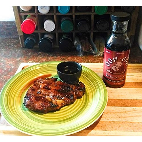 Ooh-Fah Teriyaki Sauce 2 Pack 14 Oz Each Bottle Titanium Chef A