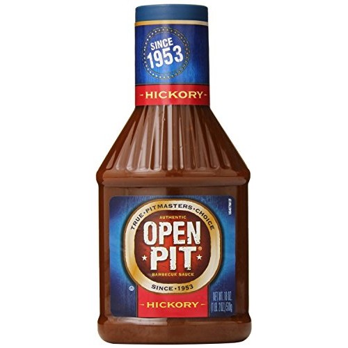 Open Pit Hickory BBQ Sauce, 18-Ounce Pack of 3