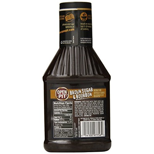 Open Pit -New Flavor- Thick And Sweet Barbecue Sauce - Brown Sug
