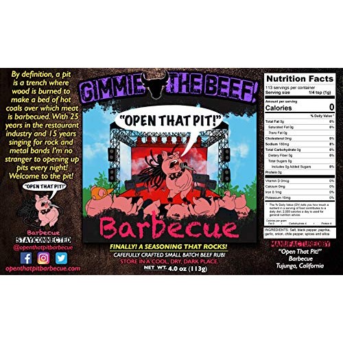 Open That Pit Seasoning Set – Set Of 3 Bbq Seasonings And Rubs –