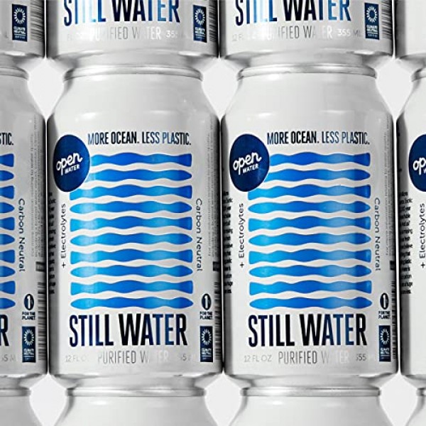 Open Water - Still Cans 4 Cases - Canned Still Water
