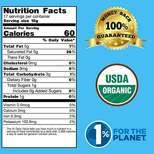 Organic Coconut Coffee Mix - Dark Roast Colombian Coffee + Cream