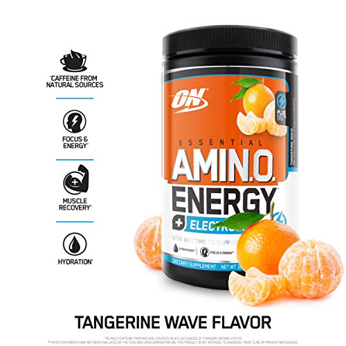 Optimum Nutrition Amino Energy + Electrolytes - Pre Workout, Bca