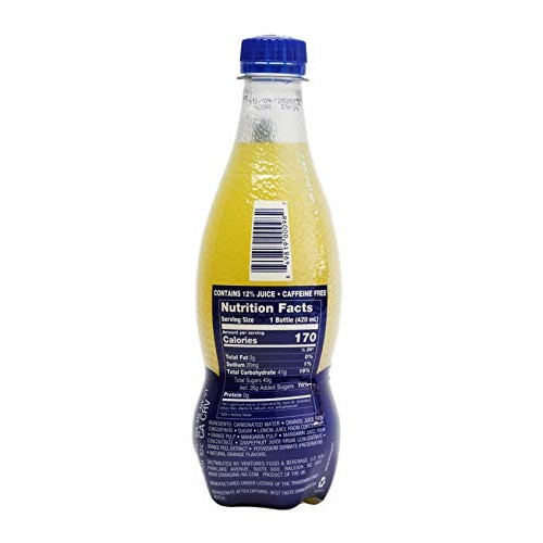 Orangina - Citrus Sparkling Juice Beverage - Light Pulp - Origin