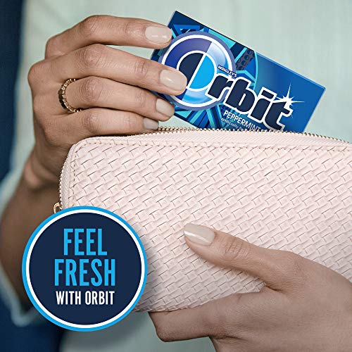 20 Pack ORBIT Gum Peppermint Sugar Free Chewing Gum Bulk Pack,... 20 Pack ORBIT Gum Peppermint Sugar Free Chewing Gum Bulk Pack,...