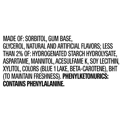 ORBIT Gum Spearmint Sugarfree Chewing Gum, 14 Pieces Pack of 12