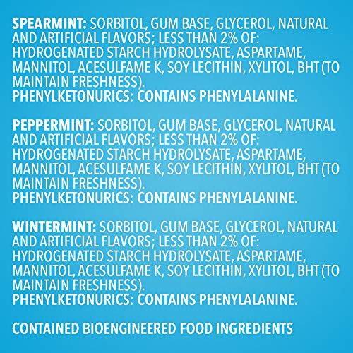 ORBIT Peppermint, Spearmint, & Wintermint Assorted Sugar Free Ch...