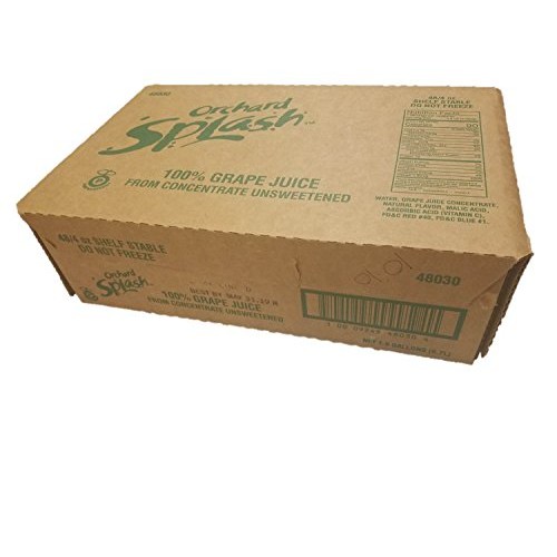 Orchard Splash 4oz Portion Control Juice Cups, Grape 100% Case ... Orchard Splash 4oz Portion Control Juice Cups, Grape 100% Case ...