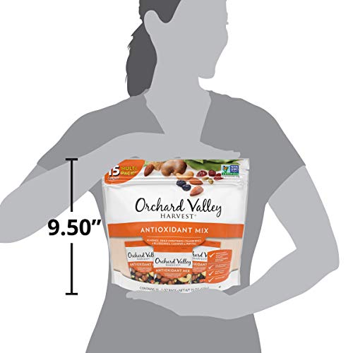 Orchard Valley Harvest Antioxidant Mix, 1 Oz Pack Of 15, Non-G