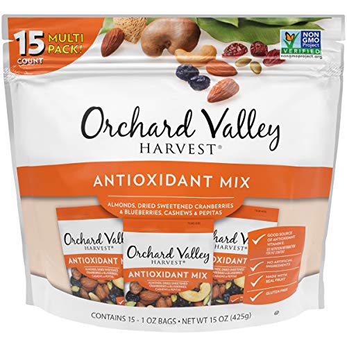 Orchard Valley Harvest Antioxidant Mix, 1 Oz Pack Of 15, Non-G