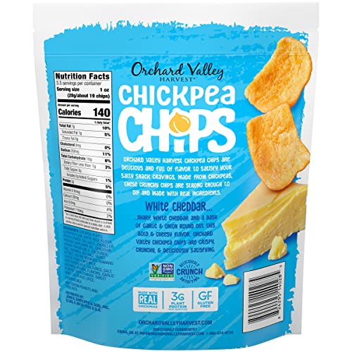 Orchard Valley Harvest Chickpea Chips Variety Pack, 3.5-3.75 oz ...