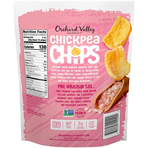Orchard Valley Harvest Chickpea Chips Variety Pack, 3.5-3.75 oz ...