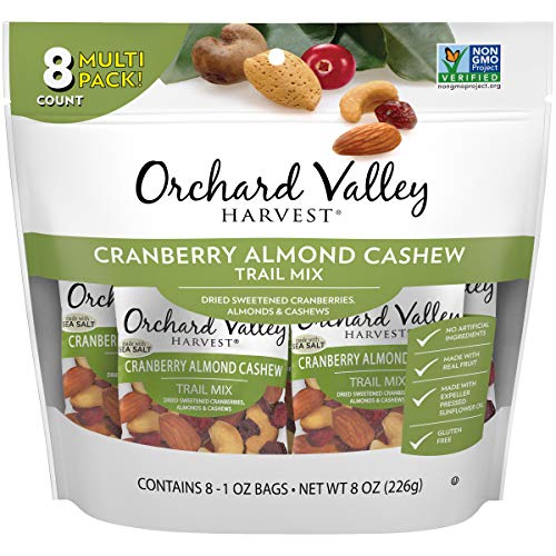Orchard Valley Harvest Cranberry Almond Cashew Trail Mix, 1 Oz