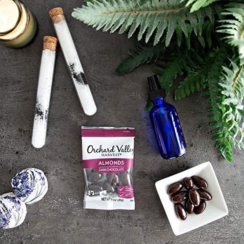 Orchard Valley Harvest Dark Chocolate Almonds, 1 Oz Pack Of 8