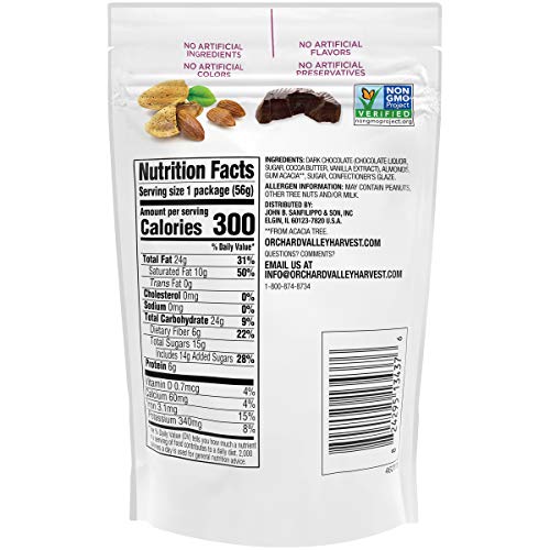 Orchard Valley Harvest Dark Chocolate Fruit &Amp; Nut Variety Pack,