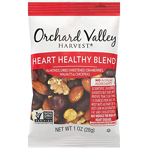 Orchard Valley Harvest Heart Healthy Blend, 1 Oz Pack Of 15, N