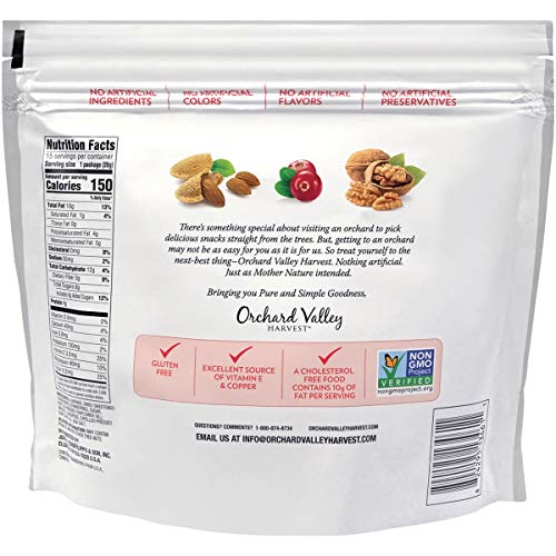 Orchard Valley Harvest Heart Healthy Blend, 1 Oz Pack Of 15, N