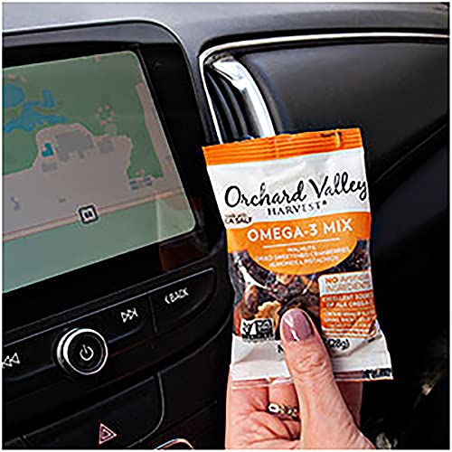 Orchard Valley Harvest Omega-3 Mix, 1 Oz Pack Of 8, Non-Gmo, N