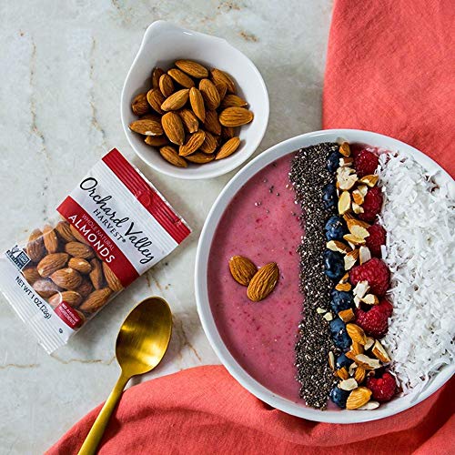 Orchard Valley Harvest Whole Natural Almonds, 1 Oz Pack Of 8,