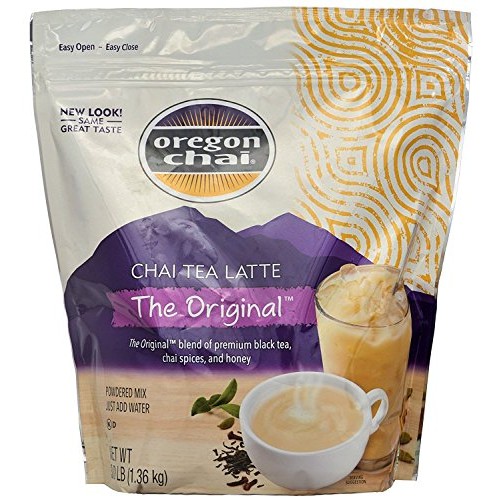 Oregon Original Chai, Dry Powder Mix - 3Lb Bag Case Of 4