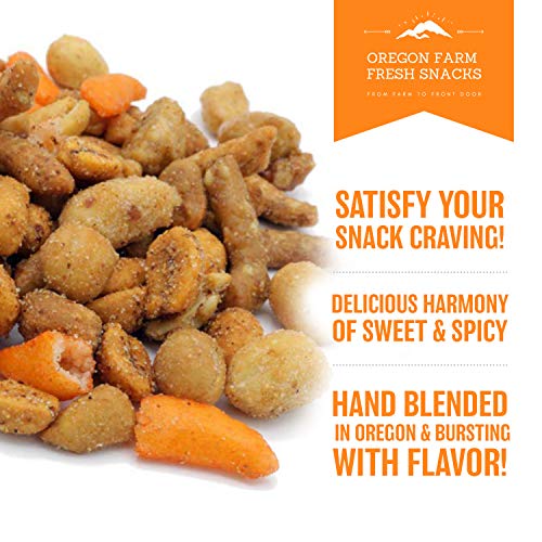 Oregon Farm Fresh Snacks Blazing Trail Sweet & Spicy Mix - Assor...