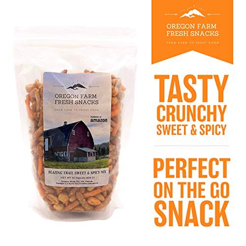Oregon Farm Fresh Snacks Blazing Trail Sweet & Spicy Mix - Assor...